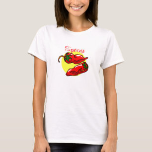 Spicy Red Chilli Peppers T-Shirt