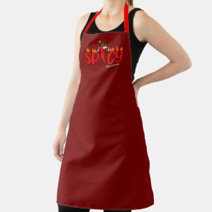 SPICY Screwball Graphics Apron
