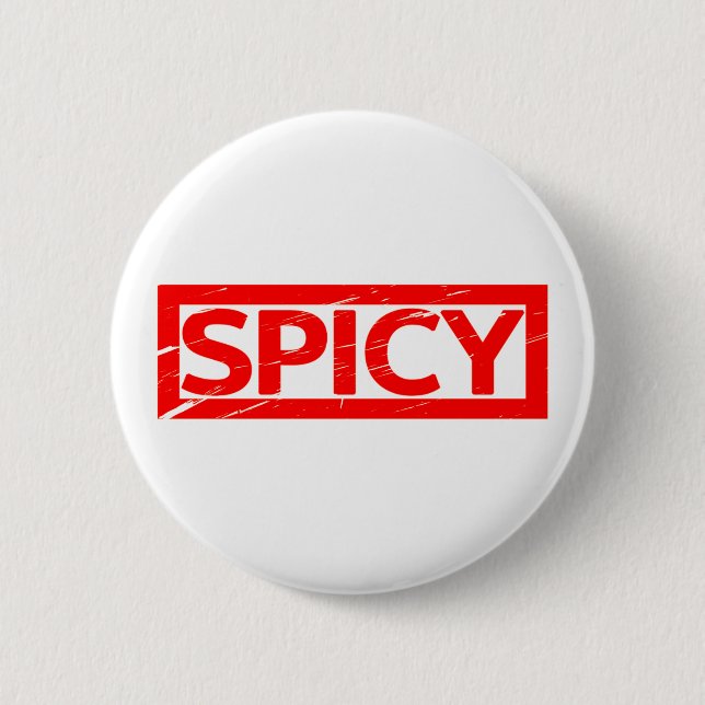 Spicy Stamp 6 Cm Round Badge (Front)
