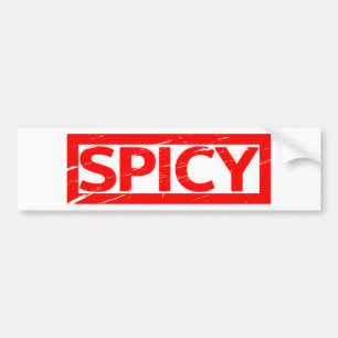 Spicy Stamp Bumper Sticker