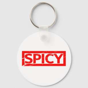 Spicy Stamp Key Ring
