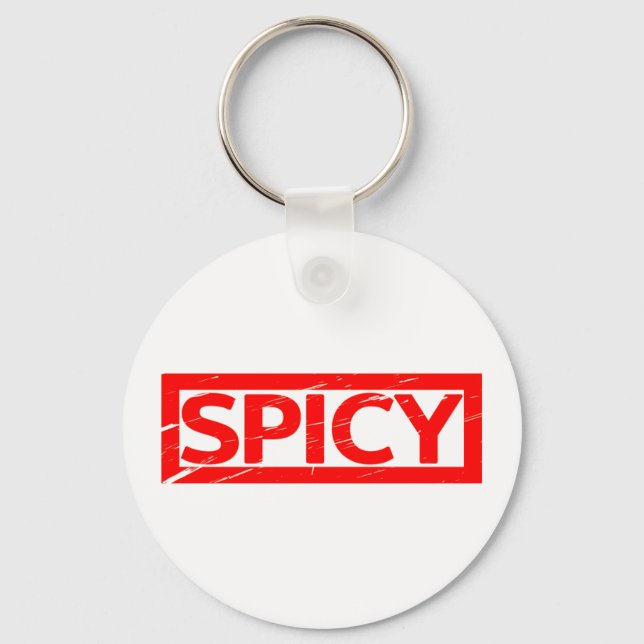 Spicy Stamp Key Ring (Front)