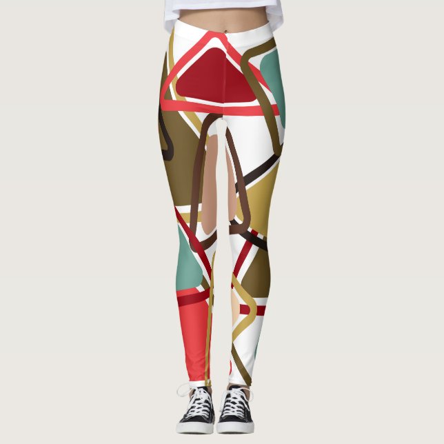 Spicy Triangles  Leggings (Front)