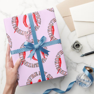 Spicy Valentine Wrapping Paper