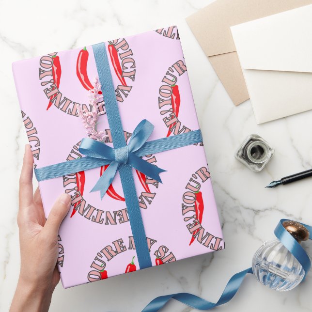 Spicy Valentine Wrapping Paper (Creator Uploaded)