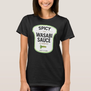 Spicy Wasabi Sauce Halloween Costume Matching Coup T-Shirt