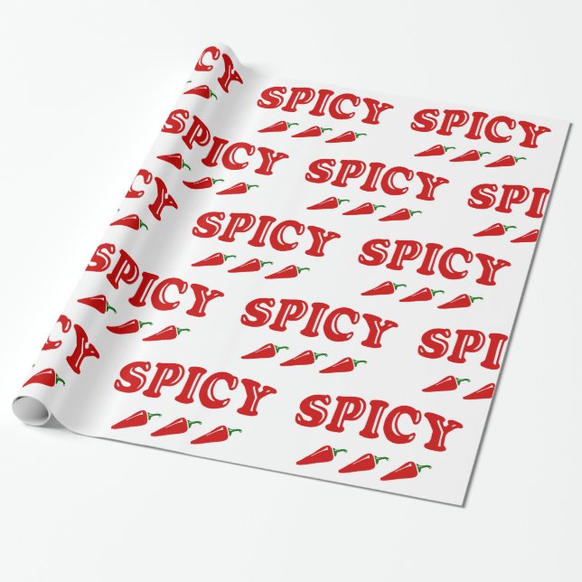 SPICY WRAPPING PAPER (Unrolled)