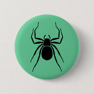 Spider 6 Cm Round Badge