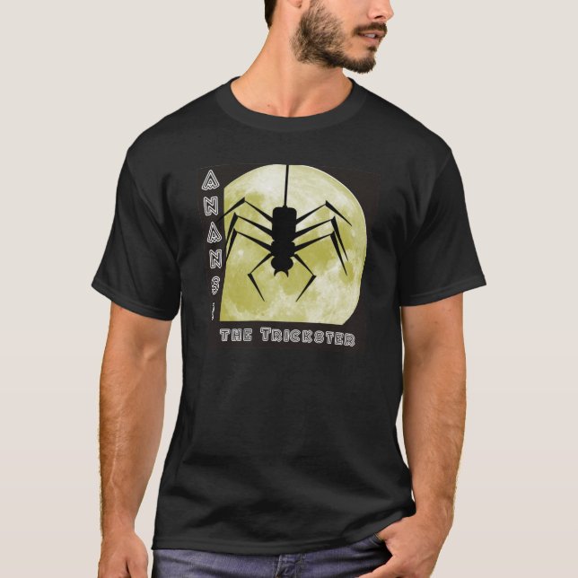 spider Anansi trickster T-Shirt (Front)