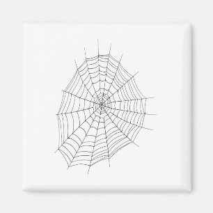 Spider And Spider Web Costume Shirt Halloween Easy Magnet