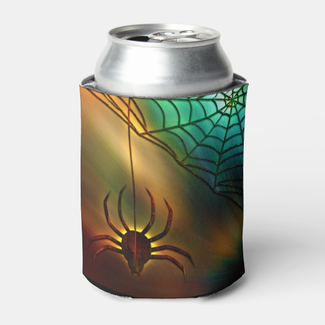 Spider and Web Can Cooler (Can Front)