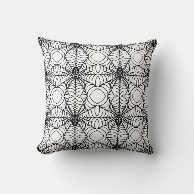 Spider and Web Cushion (Front)