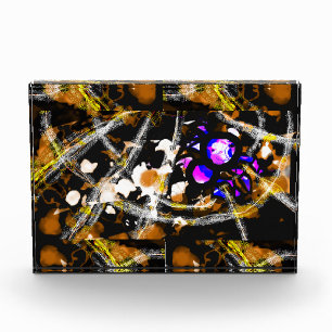 Spider Art Halloween Jigsaw Puzzle Magnet Photo Block