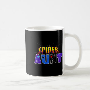 Spider Aunt Design Mothers Day Family Birthday Coffee Mug
