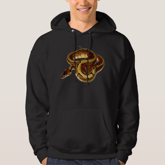 Spider Ball Python Hoodie (Front)
