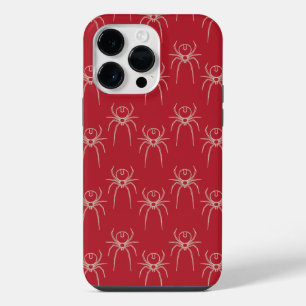Spider - Blood Red and Bone White iPhone 14 Pro Max Case