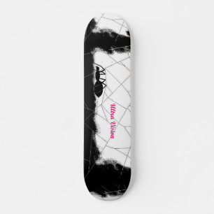 Spider board with logo. skateboard