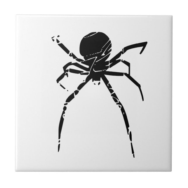 Spider Ceramic Tile (Front)