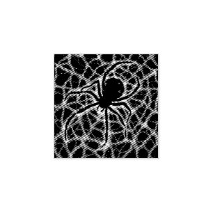 Spider Cosmic Web, Halloween Galaxy of Horrors Rubber Stamp