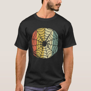 Spider Costume Tarantula Cobweb Retro Halloween T-Shirt