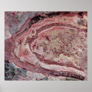 Spider Crater, Western Australia Poster