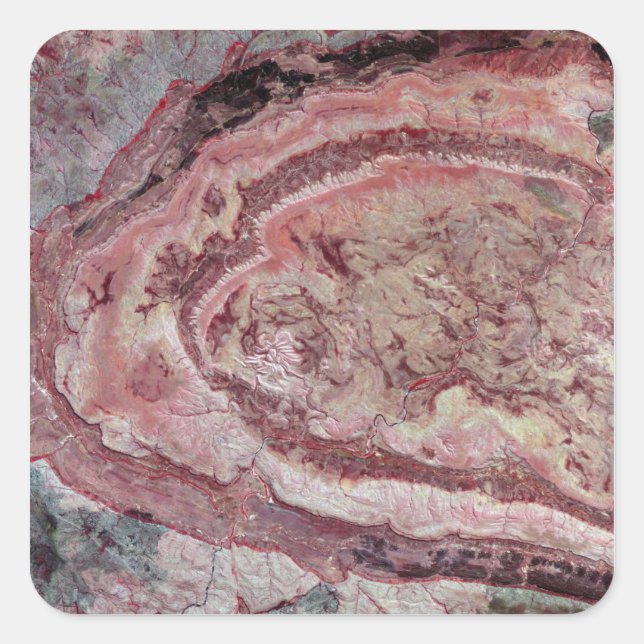 Spider Crater, Western Australia Square Sticker (Front)