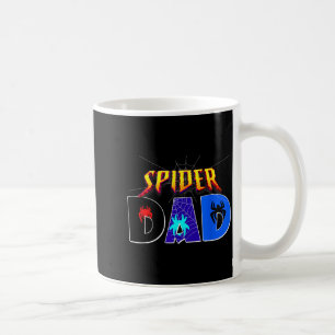 Spider Dad Shirt Birthday Fathers Day Halloween Co Coffee Mug