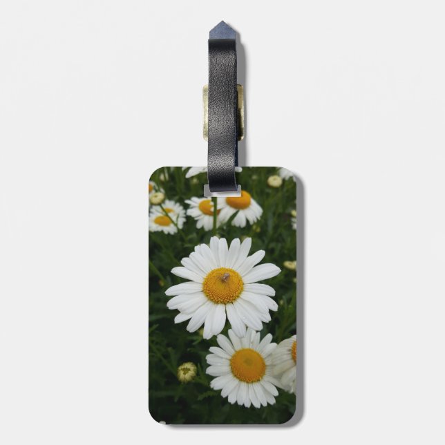 Spider Daisy Luggage Tag (Back Vertical)