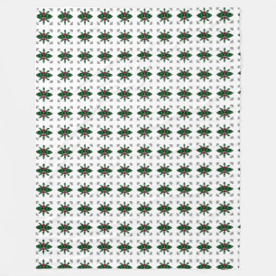 Spider Design Fleece Blanket