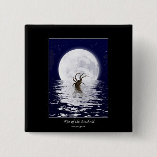 Spider Design Gifts 15 Cm Square Badge