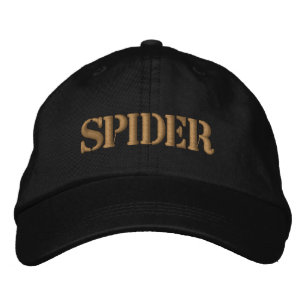 SPIDER EMBROIDERED HAT