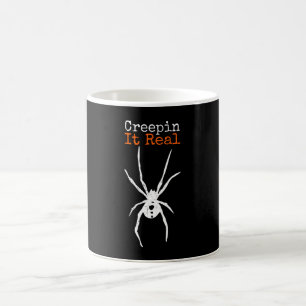 Spider G Funny Halloween Costume - Creepin It Real Coffee Mug