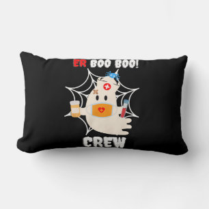 Spider Gift Boo Crew Nurse Halloween Cute Spider Lumbar Cushion