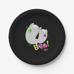 Spider Gift Boo Ghost Bats Spider Creepy Halloween Paper Plate