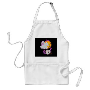 Spider Gift Boo Ghost Bats Spider Creepy Halloween Standard Apron