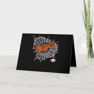 Spider Gift Boo Spider Web For Woman Funny Card