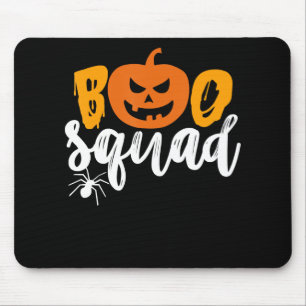 Spider Gift Boo Squad - Pumpkin Spider Halloween Mouse Pad