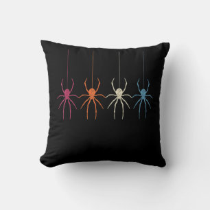 Spider Gift Halloween 2020 Vintage Spider Web Cushion