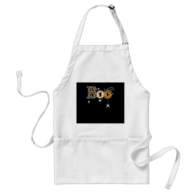 Spider Gift | Halloween Boo Spider Standard Apron (Front)