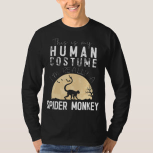 Spider Gift   Halloween Human Costume Spider T-Shirt