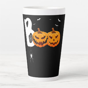 Spider Gift Halloween Pumpkins Spider Latte Mug
