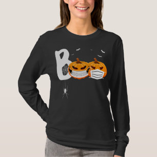 Spider Gift Halloween Pumpkins Wearing Mask Spi T-Shirt