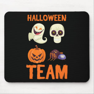 Spider Gift Halloween Team Pumpkin Ghost Spider Mouse Pad