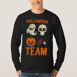 Spider Gift Halloween Team Pumpkin Ghost Spider T-Shirt