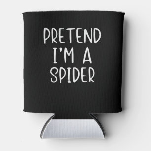 Spider Gift  Pretend Spider Costume Halloween Lazy Can Cooler