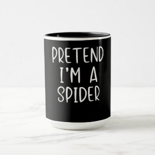Spider Gift Pretend Spider Costume Halloween Lazy Mug