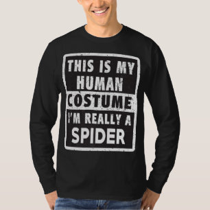 Spider Halloween Costume Funny Spider Costume Gift T-Shirt
