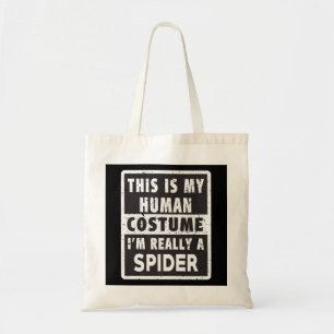 Spider Halloween Costume Funny Spider Costume Gift Tote Bag