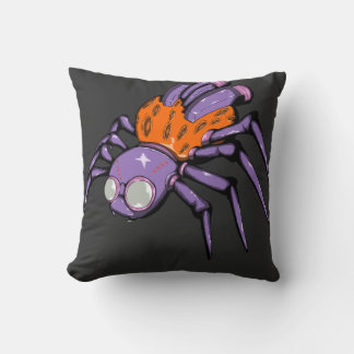 Spider halloween cushion