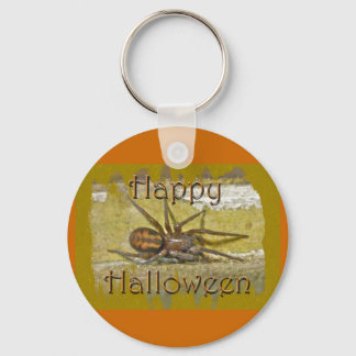 Spider Halloween Holiday Coordinating Items Key Ring